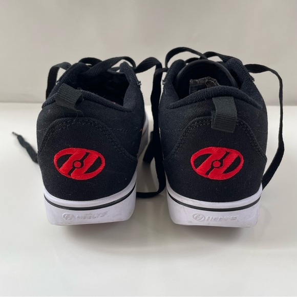 Heelys Pro 20 Skate Shoe in Black Flames Size 5 - Picture 4 of 8